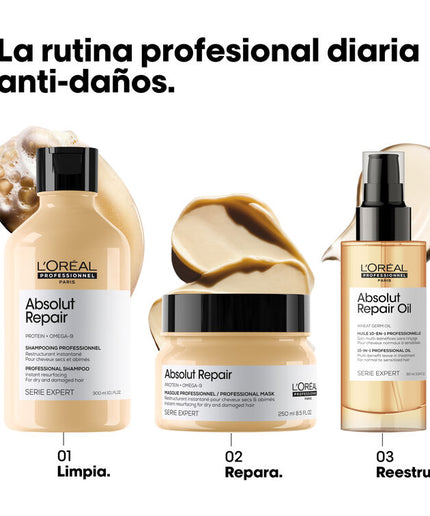 Loreal Absolut Repair shampoo Dorado