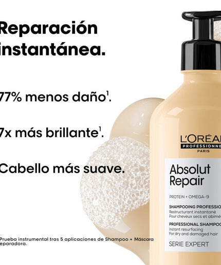 Loreal Absolut Repair shampoo Dorado