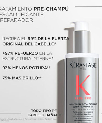 Kerastase - Premiere Pre shampoo TRATAMIENTO CONCENTRADO DESCALCIFICANTE ULTRA-REPARADOR